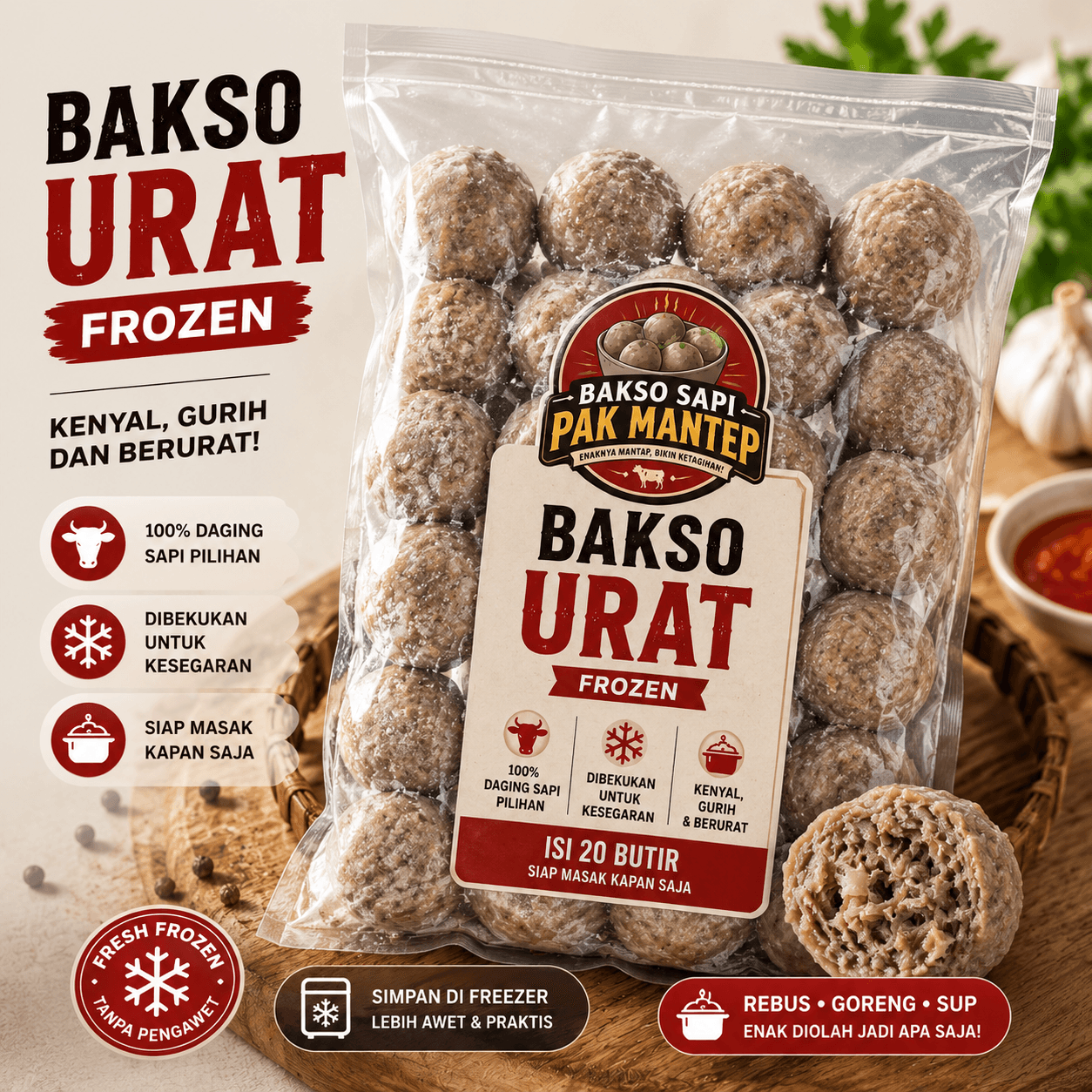 Bakso Urat Frozen